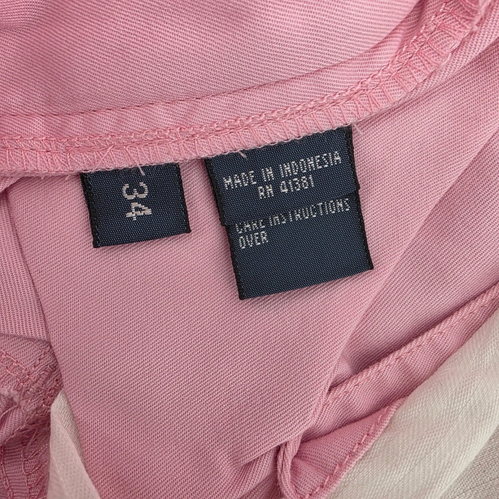 Polo Ralph Lauren Pink Chino Flat Front Shorts Mens Size 34 Preppy Golf - Picture 3 of 7
